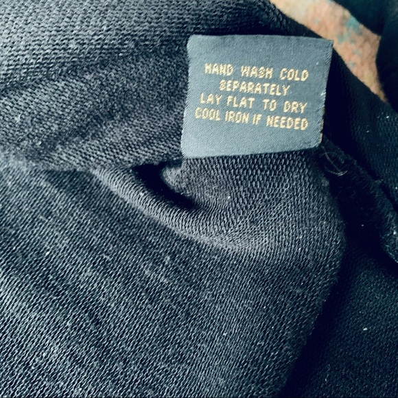 IMAN Black Tunic with Cutout Detailing, size S - Picture 7 of 7